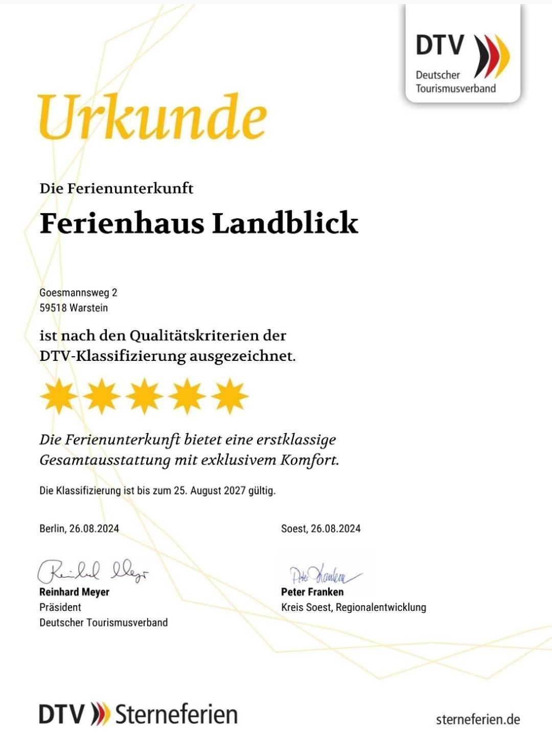 Ferienhaus Landblick Warstein Exteriér fotografie